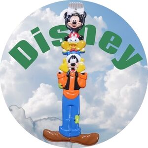 Disney World Back Scratcher Mickey Mouse, Donald Duck, Goofy 15 Inch Pre-Owned